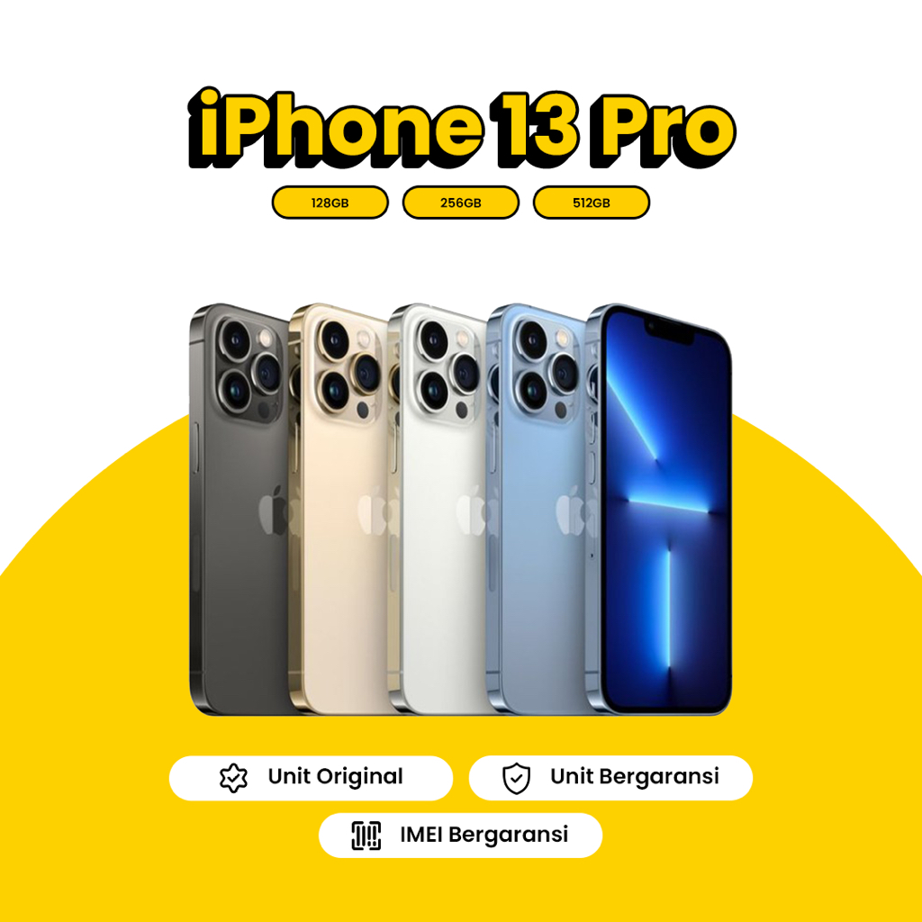 Jual 【SECOND】Apple IPhone 13 Pro Original Second / Bekas / 2nd / Seken ...