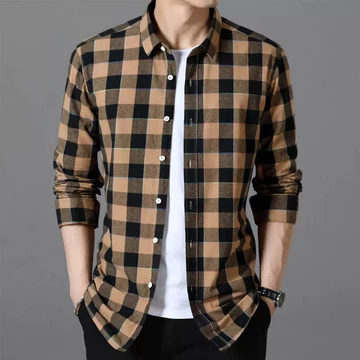 Kemeja Flanel Pria Lengan Panjang Motif Kotak Dan Garis Size M L XL Flanel Fashion Distro