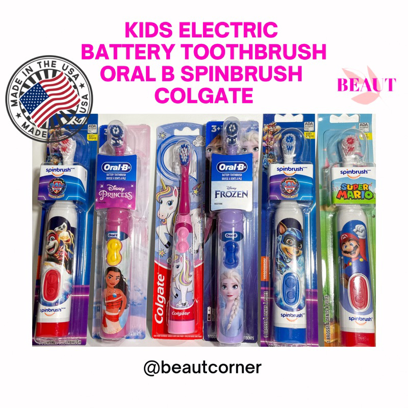 Jual Kids Electric Battery Tooth Brush ORIGINAL USA ORAL B