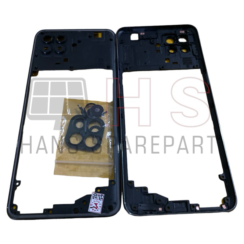 Jual MIDDLE FRAME RANGKA TENGAH TATAKAN BACKDOOR OPPO A93 / RENO 4F ...