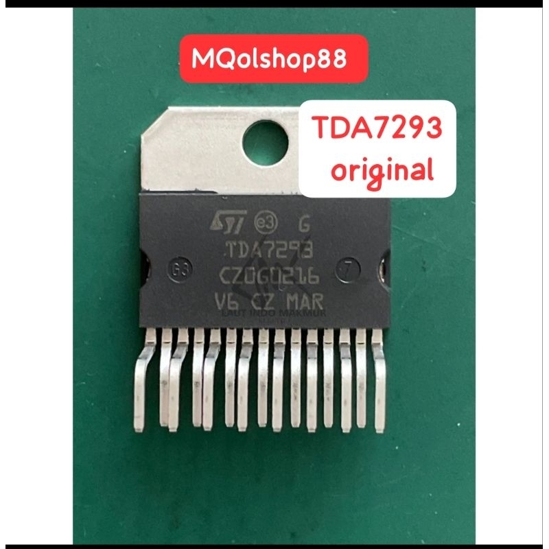 Jual TDA7293 TDA 7293 ST ORIGINAL ASLI IC AUDIO AMPLIFIER POWER IGBT