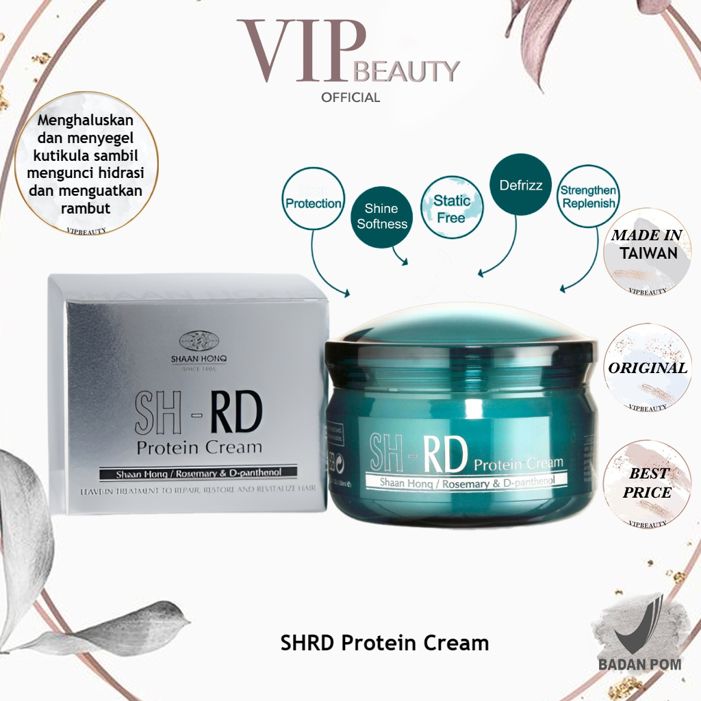 Jual SHRD Protein Cream | Moisturizer & Vitamin Rambut | Hair Care ...