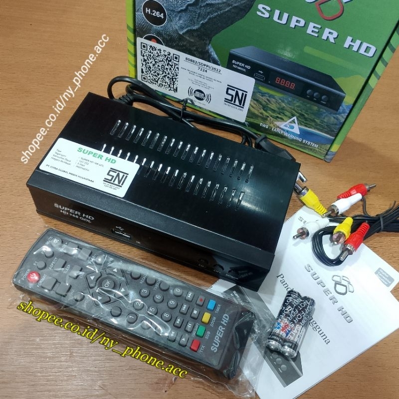 Jual Stb Set Top Box Super Hd Sni Stok Terbatas Shopee Indonesia