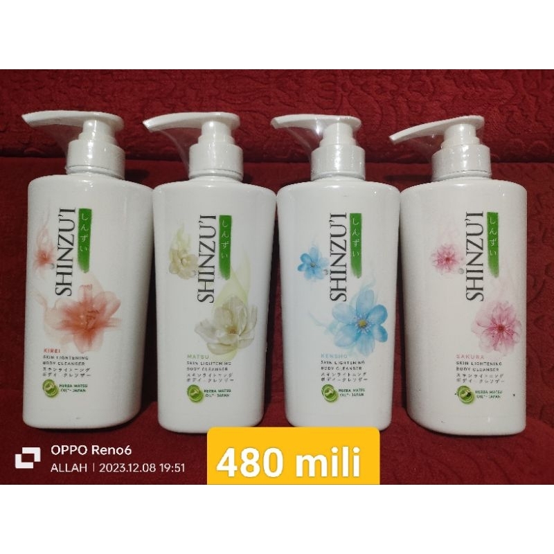 Jual SHINZU'I body cleanser 480ml | Shopee Indonesia
