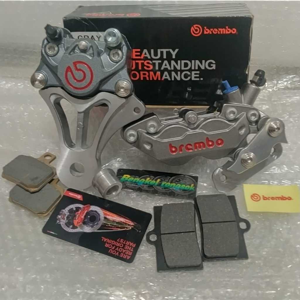 Jual KALIPER SET BREKET NINJA R SS RR SATRIA FU SATRIA 2TAK HIU LUMBA ...