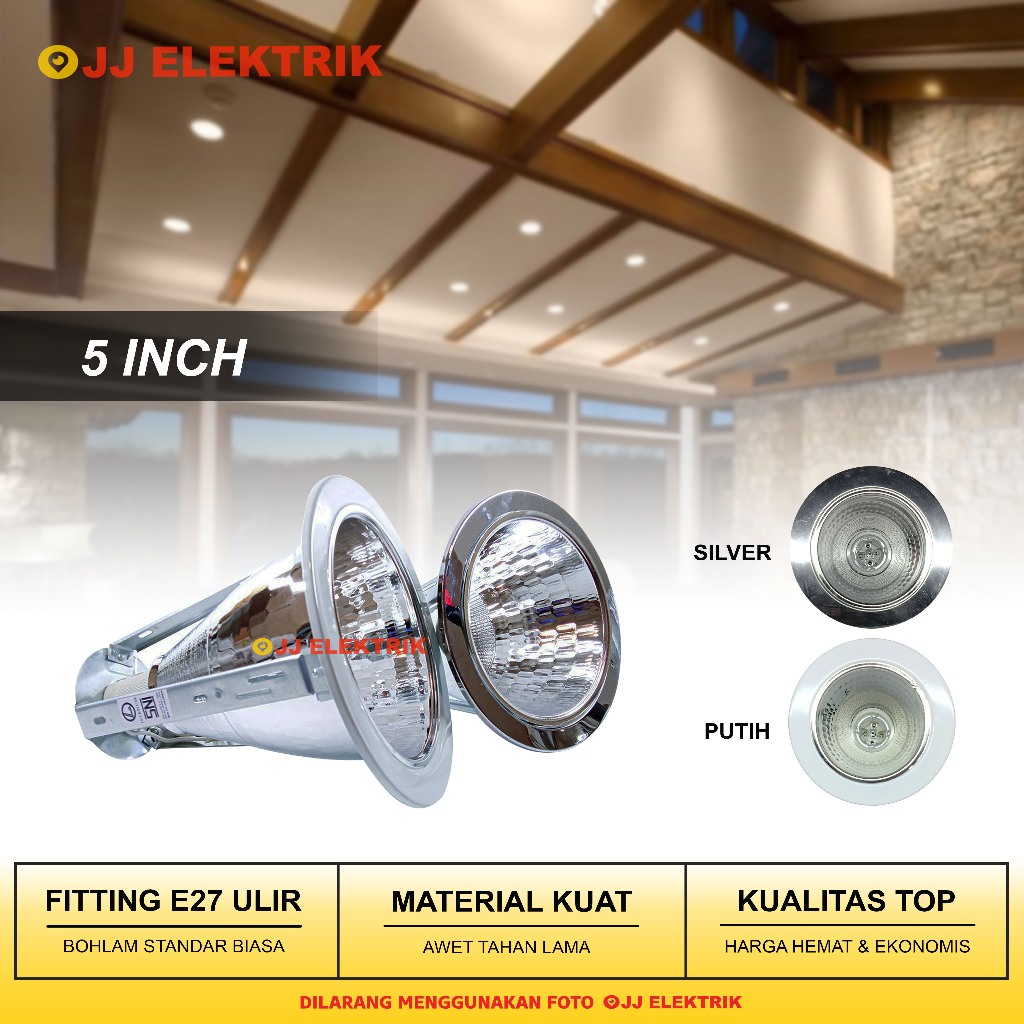 Fitting downlight 5 deals inch