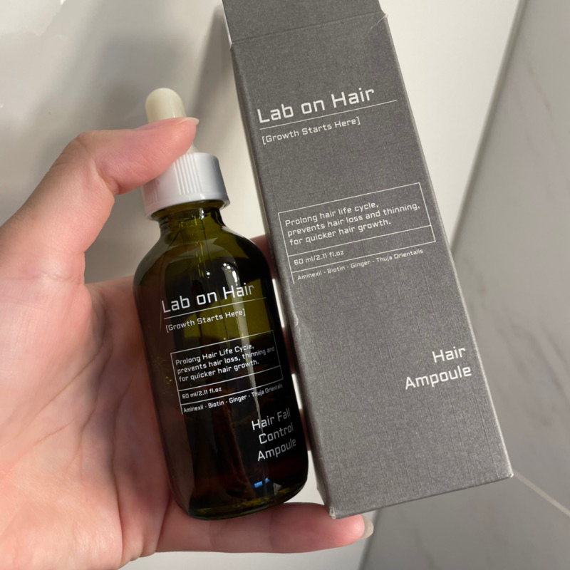 Jual PRELOVED Lab On Hair Anti Hair Fall Ampoule Hair Serum 60 ML