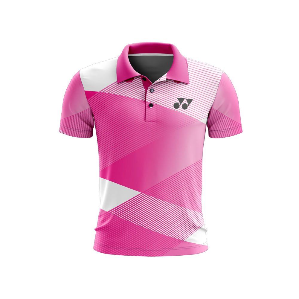 Jual Baju Kaos Kerah Polo Jersey Pria Olahraga Badminton Lengan