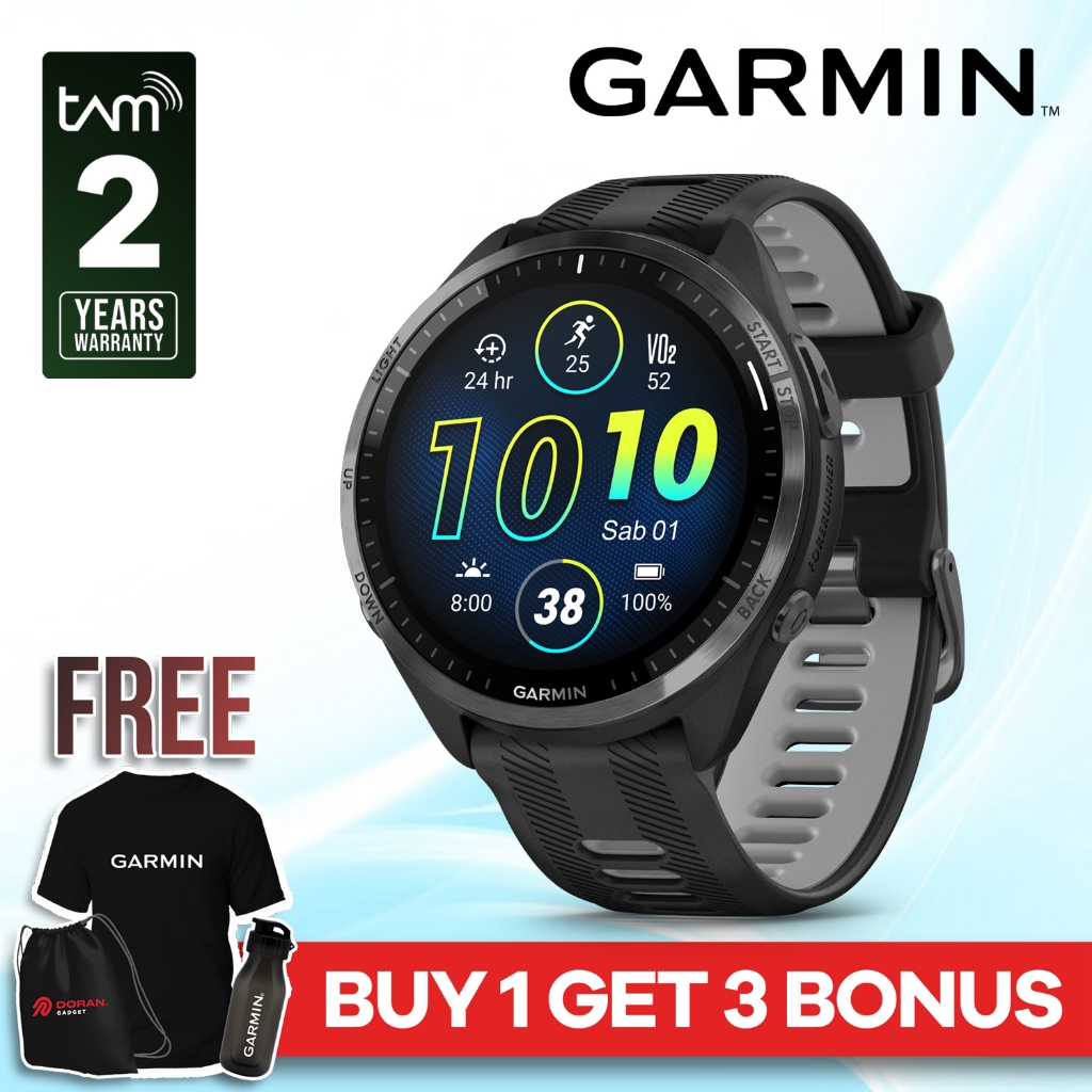 新品未開封】GARMIN Forerunne 965 Black 保証書付き