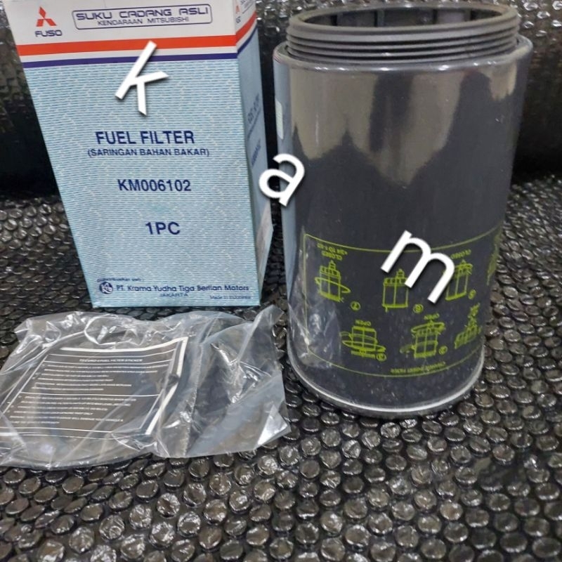 Jual fuel filter solar canter euro 4 FE71 FE74 KM006102 | Shopee Indonesia
