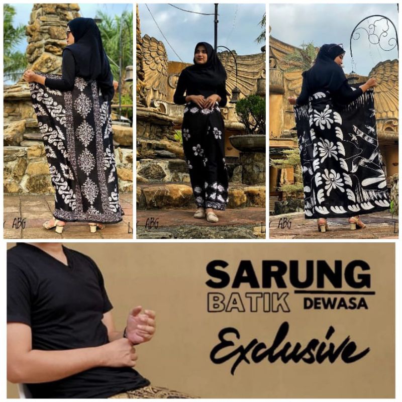 Jual Sarung Batik Santriwati Gloyor Rayon Super Sarung Batik Perempuan Santriwati Sarung Wanita