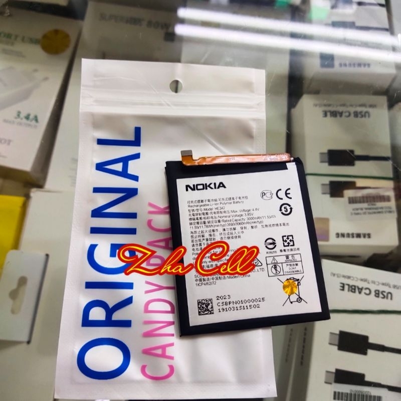 Jual Batre Battery Baterai Nokia 6.1 Plus HE342 Original | Shopee Indonesia