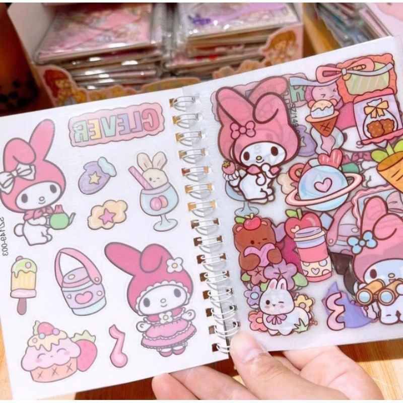 Jual Sticker Book Sanrio Handbook Transparan Sticker | Shopee Indonesia
