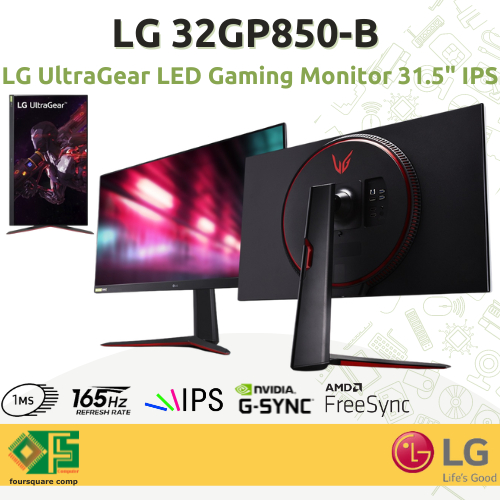 Jual LED LG UltraGear 32GP850 Monitor 32 Inch IPS 1ms 165hz G-Sync ...