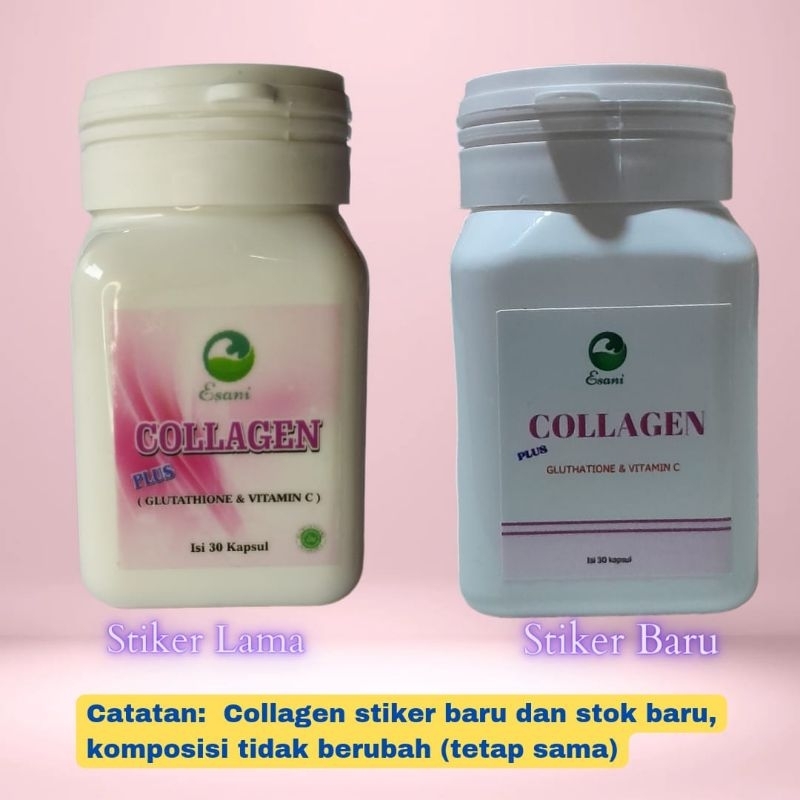 Jual Esani kapsul collagen plus glutathione dan vit-C