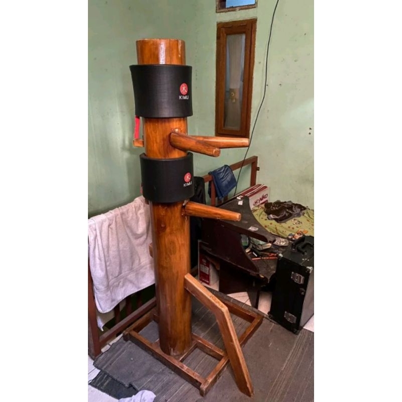 Jual Second 2nd | Boneka Kayu Wingchun Untuk Latihan Beladiri | Muk Yan ...