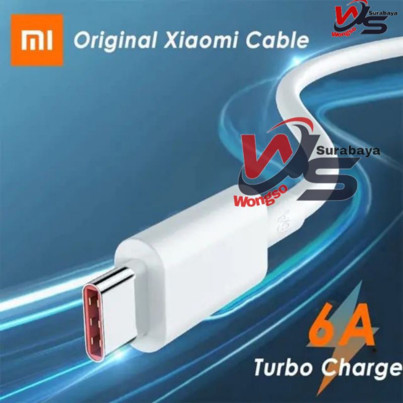 Jual KABEL DATA XIAOMI ORIGINAL USB TYPE C 33W 67W 120W MAX KABEL ...