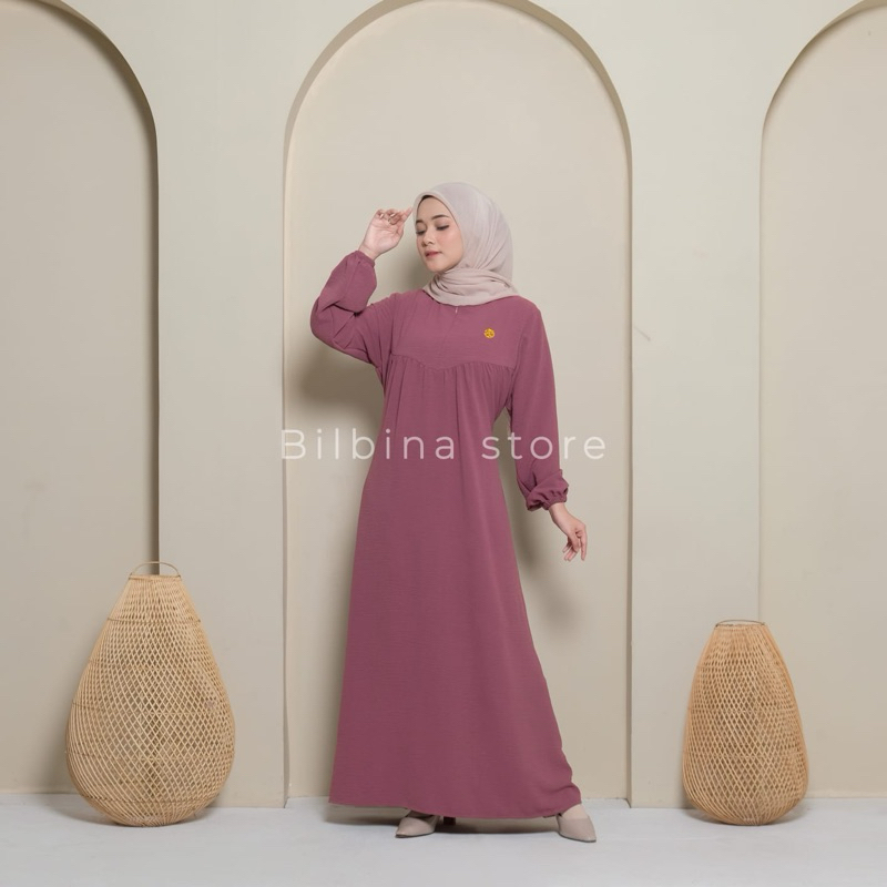 Jual Almeera Gamis Crinkle Air Flow Aira Series Shopee Indonesia