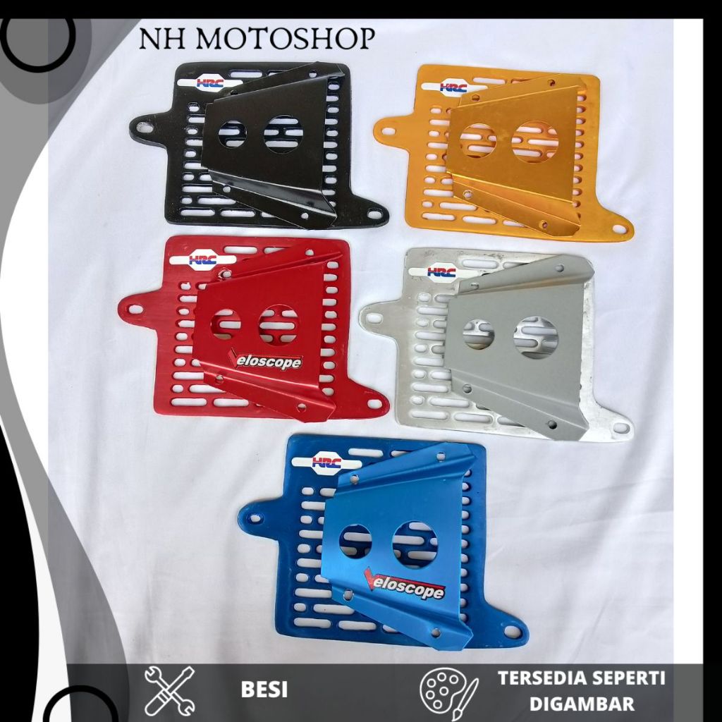 Jual Cover Radiator Pcx Tutup Radiator Pcx Cover Radiator Hrc Pcx Shopee Indonesia