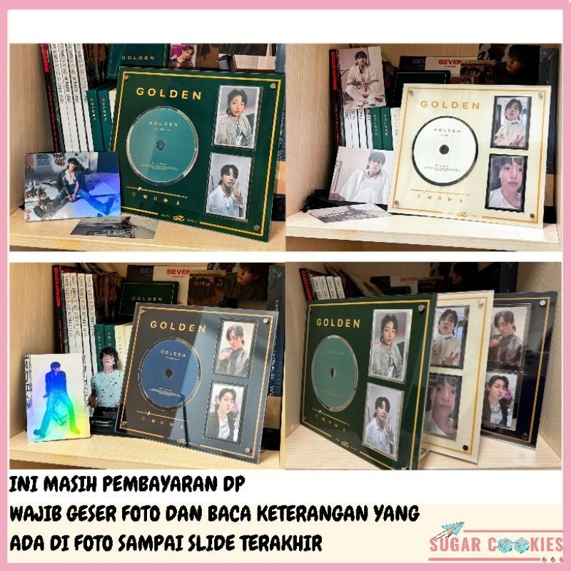 Jual PRE ORDER ACRYLIC DISPLAY PLATE CD & PHOTOCARD JEON JUNGKOOK BTS ...