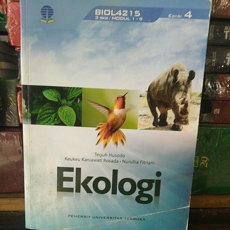 Jual Ekologi Pengarang Teguh Husodo Nurulia Fitriani Edisi 4 Penerbit ...