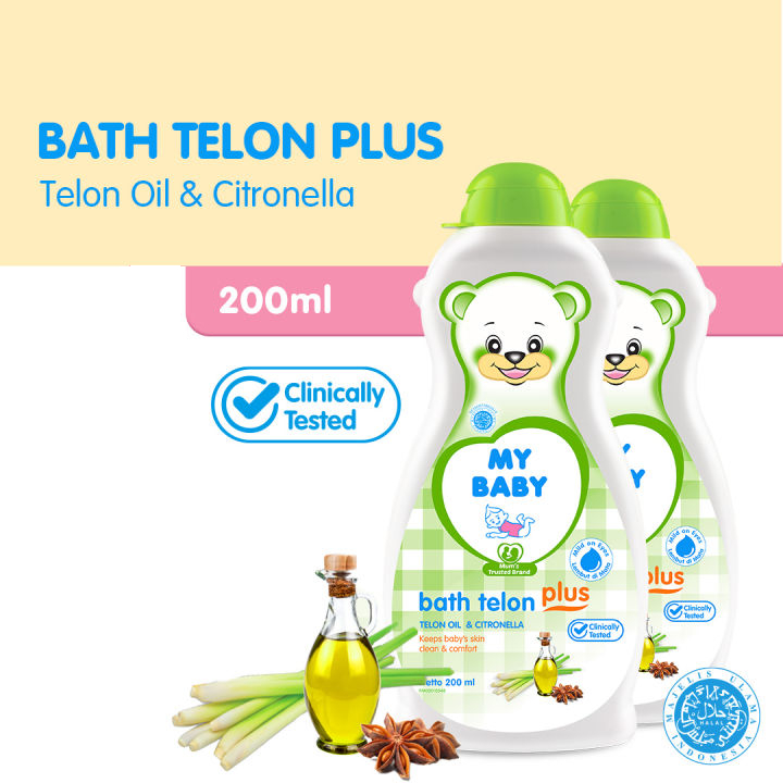 Jual My Baby Bath Telon Plus 200ml - Sabun Mandi Bayi dan Anak | Shopee ...