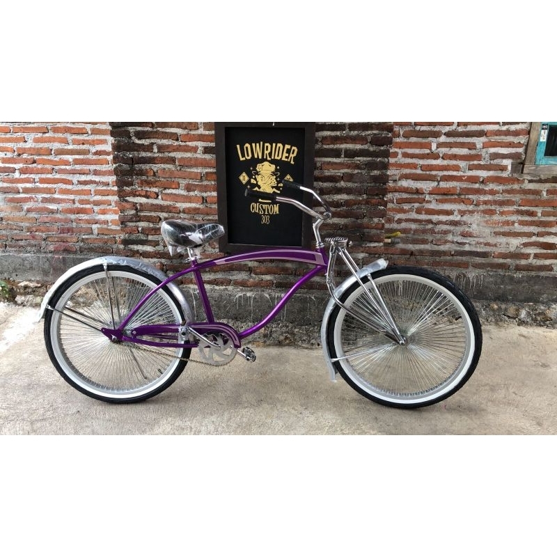 Jual Roda Velg Rempet 26 Silver Sepeda Cruiser Limo ( coaster brake ...