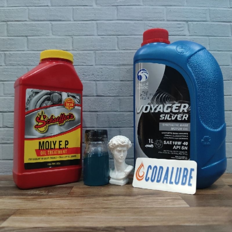 Jual Paket Adnoc Voyager Silver Schaeffer Moly Ep 40 ml Shopee