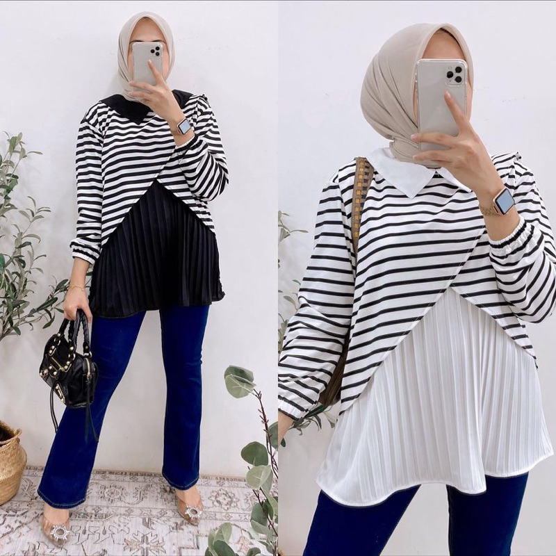 Jual KHAILEENA BLOUSE / BLOUSE WANITA / BLOUSE KANTORAN / ATASAN WANITA