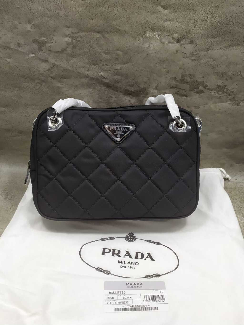 Tessuto Schoudertas Prada Prada Impuntu Mini Prada Re Edition 2000