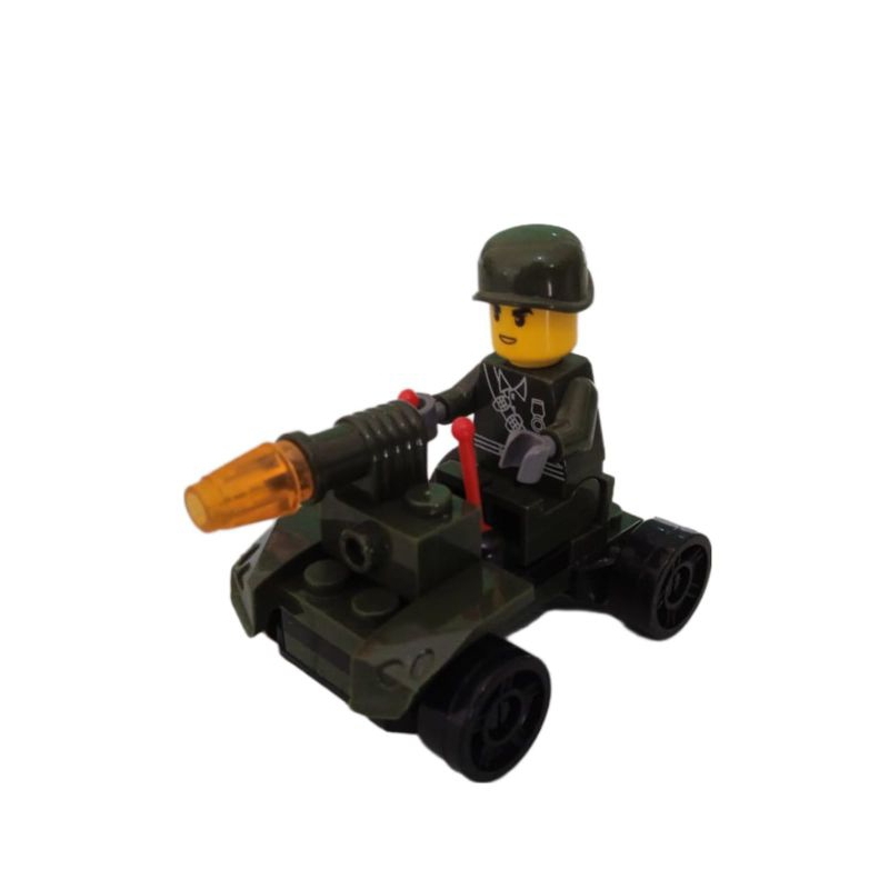 Jual Brix Lego Army (Rocket Laucher Vehicle) | Shopee Indonesia