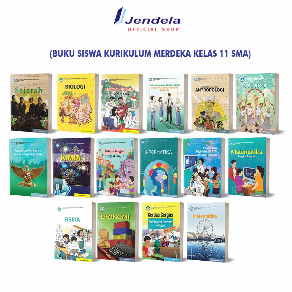 Jual Buku Siswa Kelas 11 SMA Kurikulum Merdeka Buku Paket BSE | Shopee ...