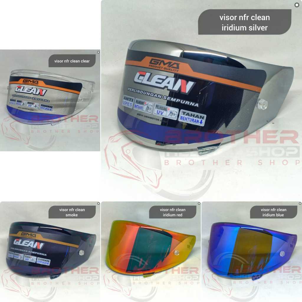 Jual visor helm kyt nfr nx race dan nz race clean Shopee Indonesia