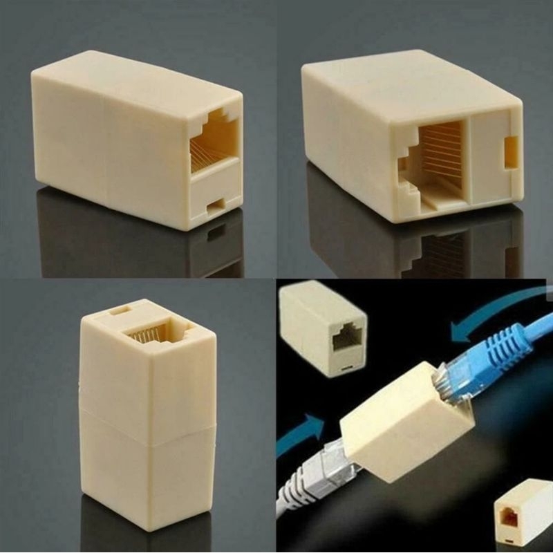Jual Barrel RJ45 Female to Female | Shopee Indonesia