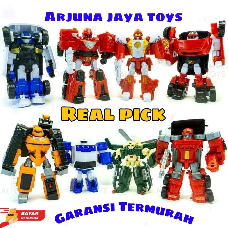 Jual MAINAN MOBIL ROBOT 2IN1 / HELICOPTER / PESAWAT / PMK / POLISI ...