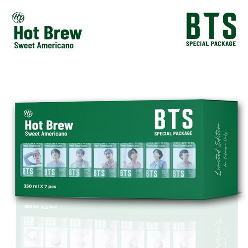 Jual BTS COFFEE INDONESIA LIMITED EDITION - AMERICANO & SWEET AMERICANO ...