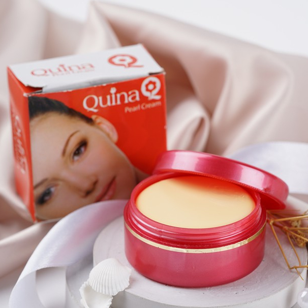 Jual Quina Pearl Cream 15g/cream wajah/krim Muka BPOM | Shopee Indonesia