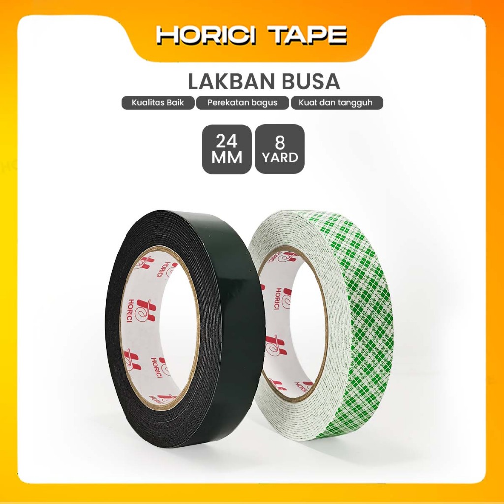 Jual Merek Horici Asli Double Tape Busa Horici Tape Mm X Y Isolasi Double Tape Foam Shopee