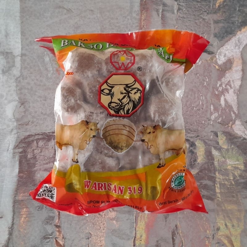 Jual Warisan 319 Bakso Sapi Urat 50pcs 600gr Shopee Indonesia