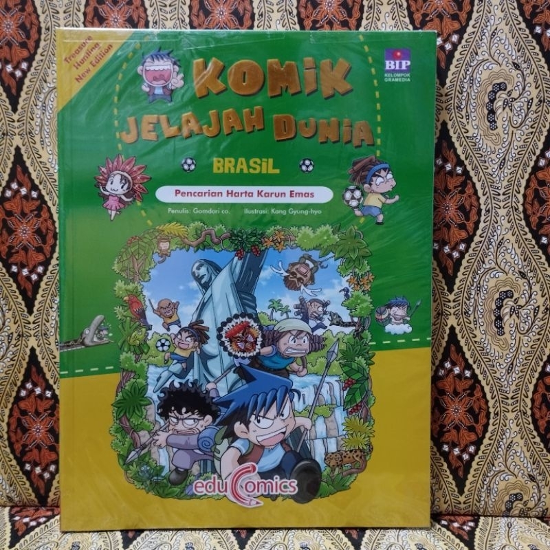 Jual Buku Komik Jelajah Dunia Brasil Shopee Indonesia