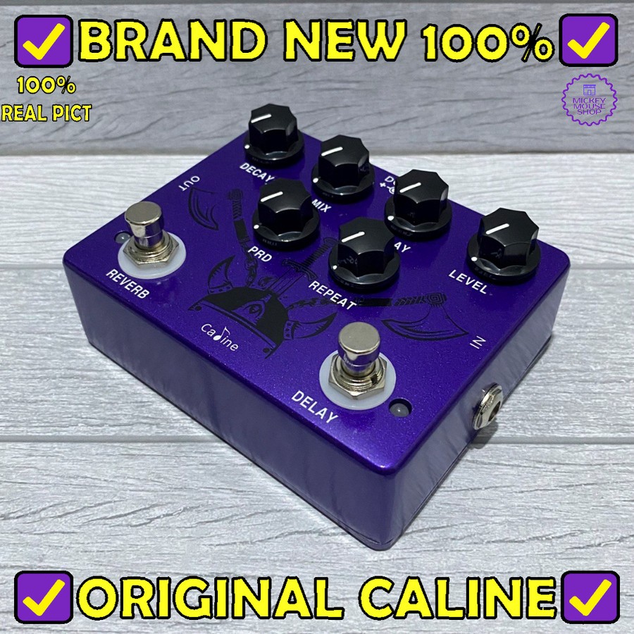 Jual Efek Gitar Caline CP-80 Ragnarok Reverb Delay Echo 3D Sounding ...