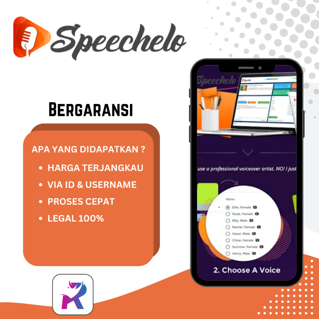 Jual Software Instant Text to Speech Speechelo PRO 1 Tahun Full