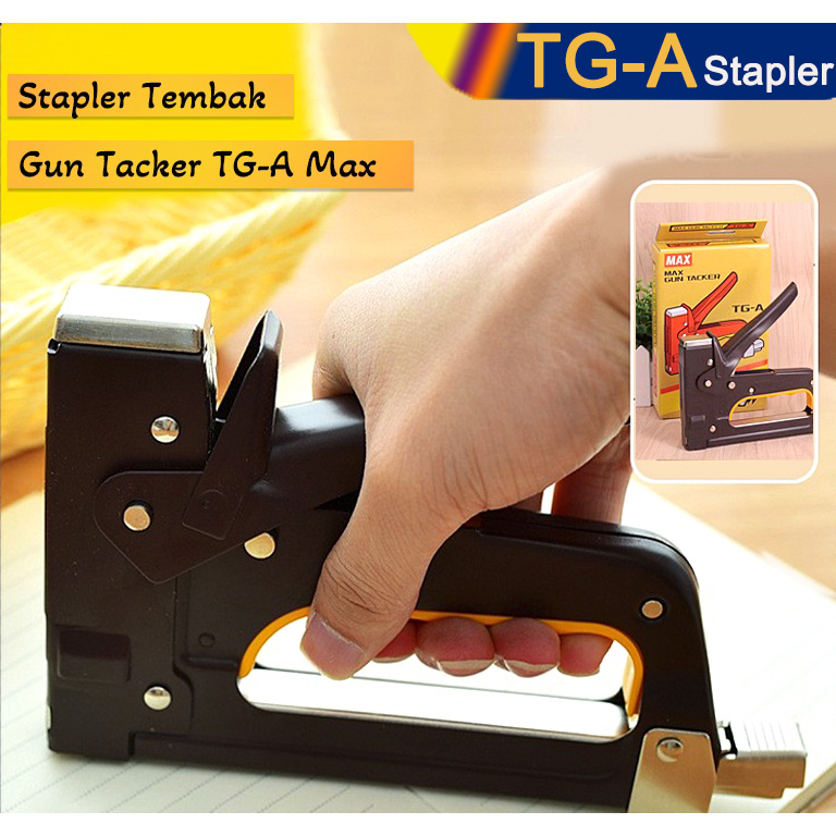 Jual Tembak max original Stapler TGA Staples Shoot Gun taker Staple