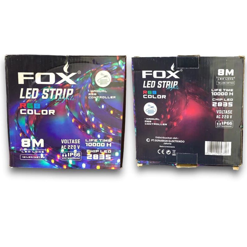 Jual Lampu LED Strip Fox 8M/Lampu Selang Warna Terang | Shopee Indonesia