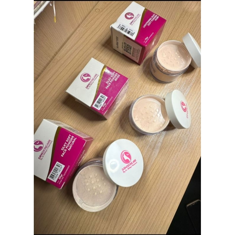Jual SILKY SOFT POWDER DRW SKINCARE ORIGINAL | Bedak Tabur Mencerahkan ...
