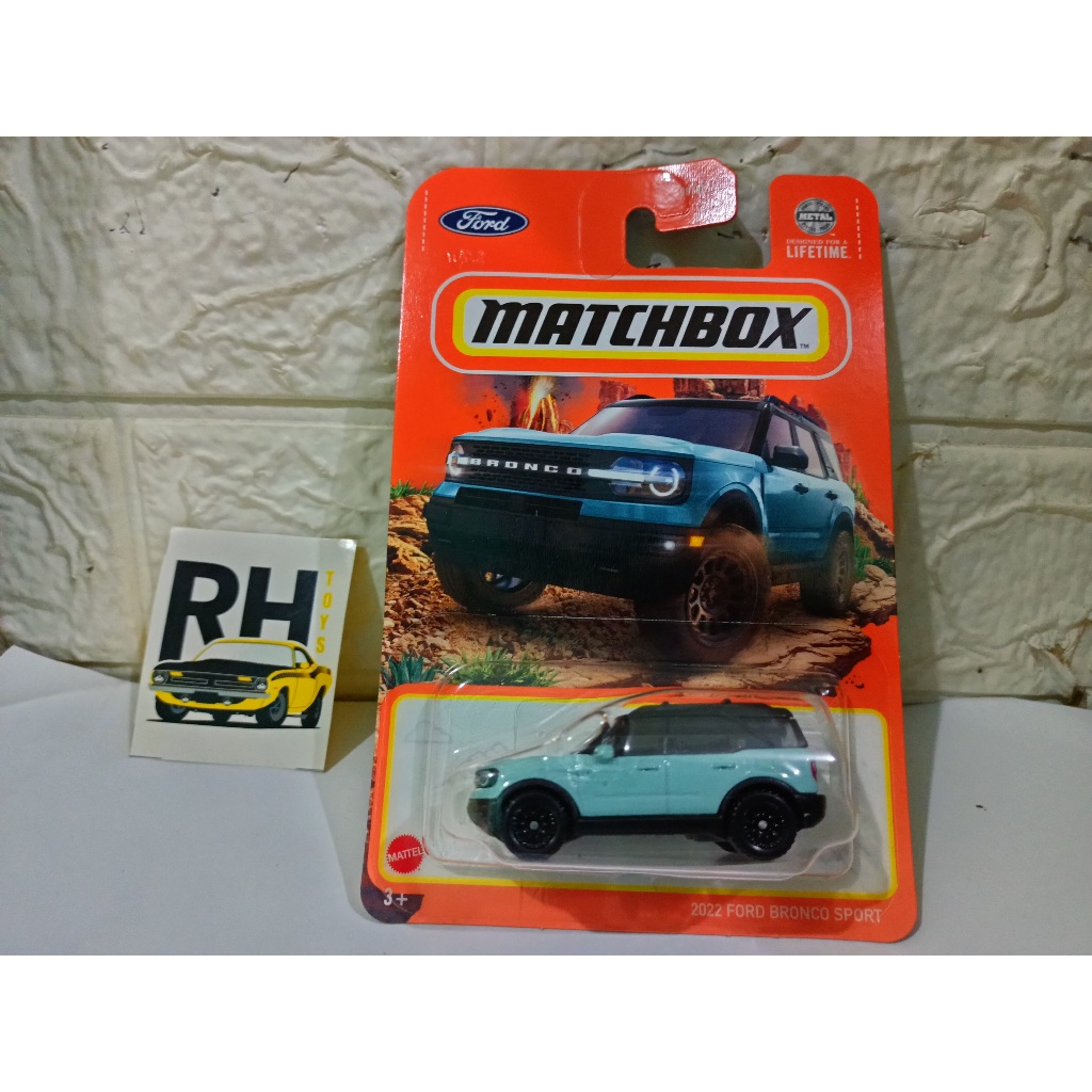 Matchbox 2022 Ford Bronco Sport Diecast Car (Green