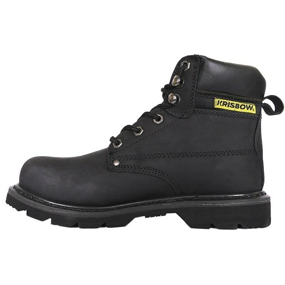 Jual Sepatu Safety Krisbow VULCAN BLK 6" inch Safety Shoes Krisbow