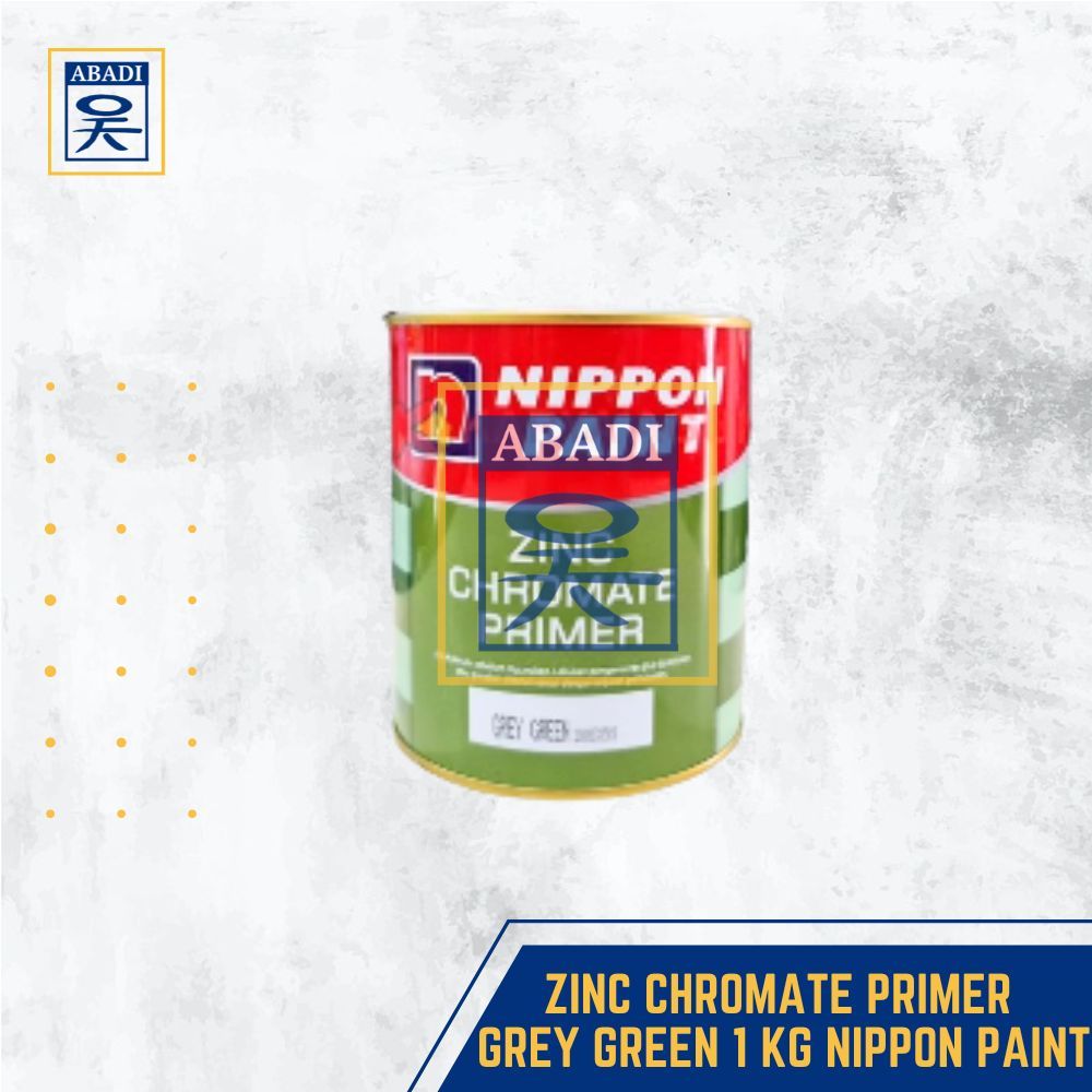 Jual Zinc Chromate Primer Grey Green 1 Kg Nippon Paint Shopee Indonesia