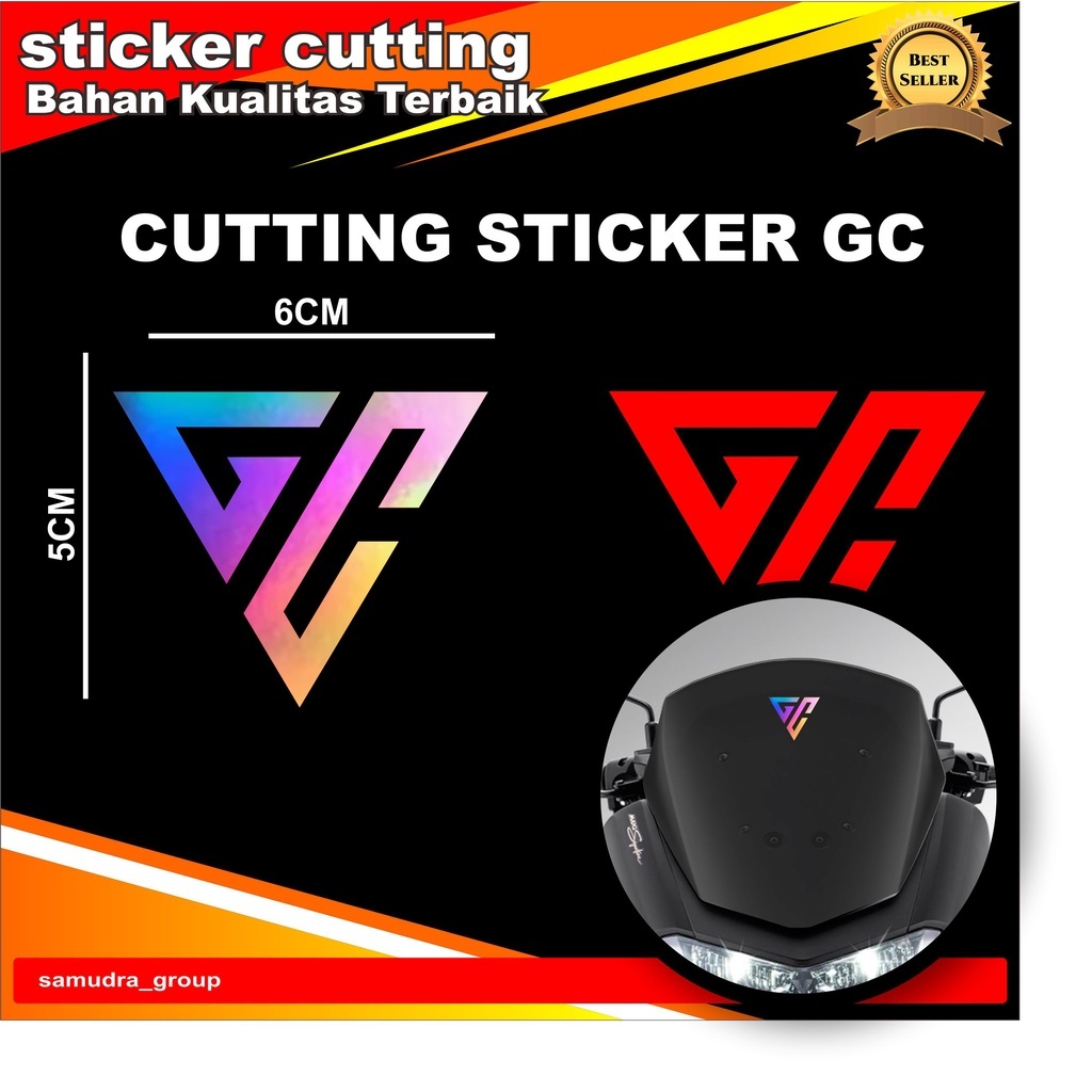 Jual STIKER CUTTING VIRAL GC MOTOR HITS | Shopee Indonesia