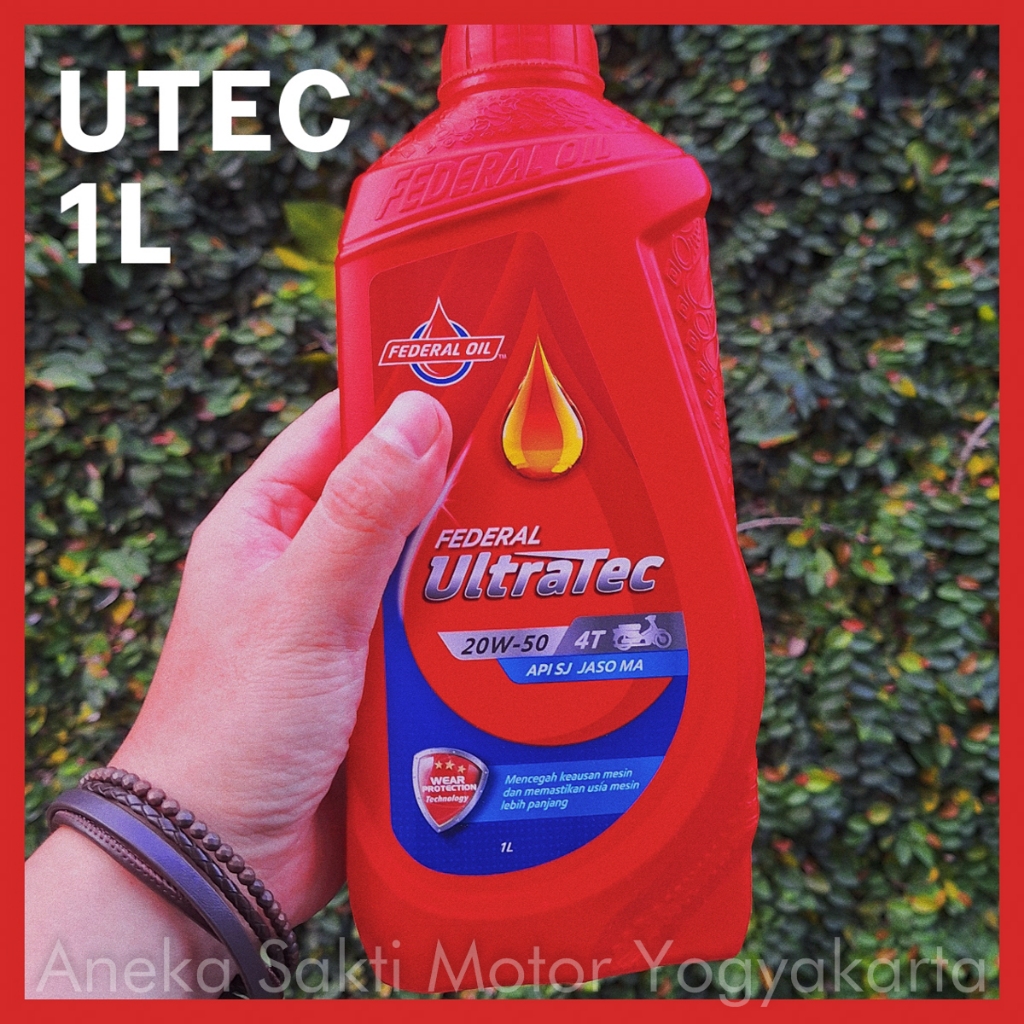 Jual Federal Ultratec 20w 50 1l Shopee Indonesia